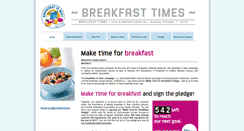 Desktop Screenshot of breakfastisbest.eu